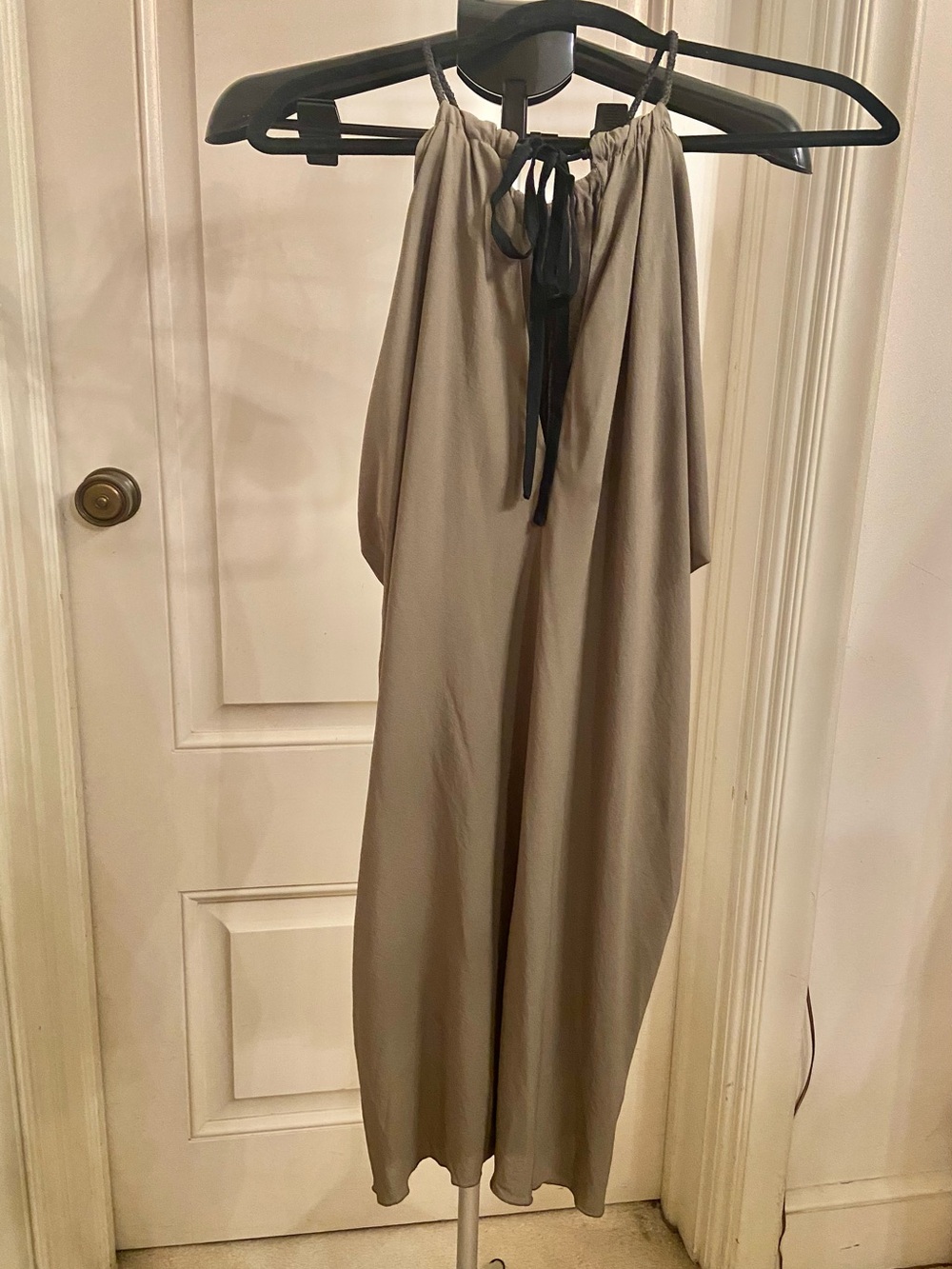 Banana Republic Taupe Halter soft dress